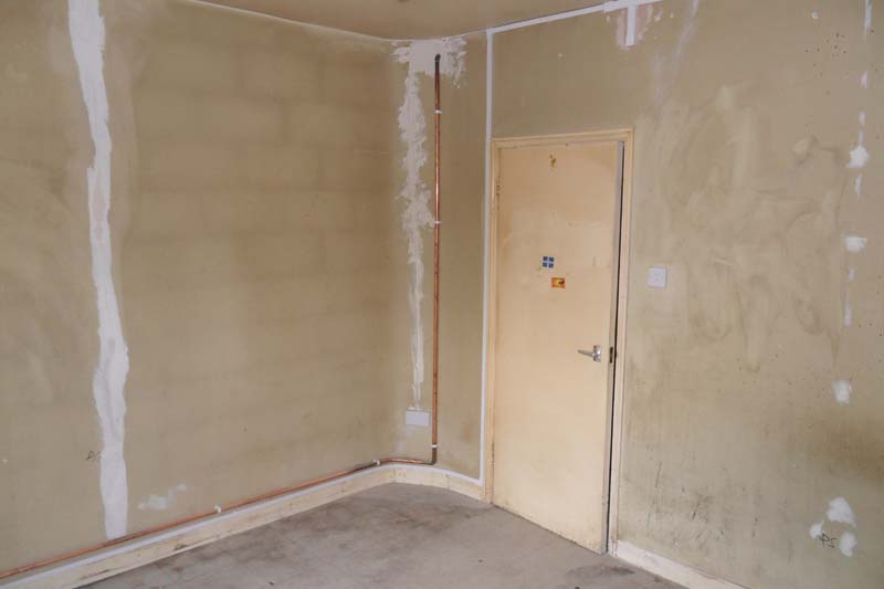 Camden flat before redecoration