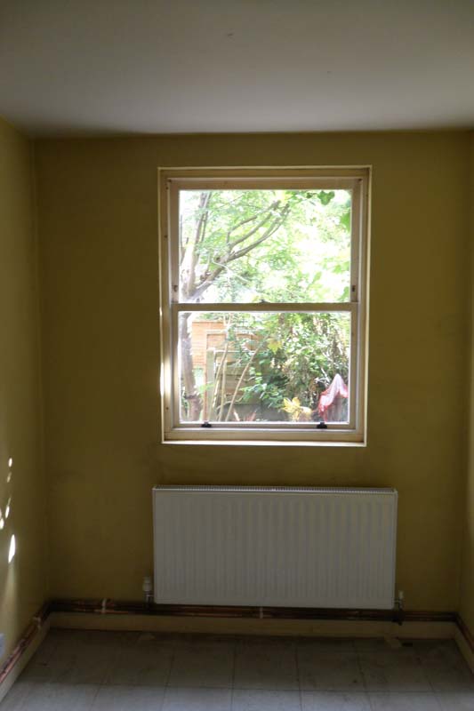 Camden flat before redecoration