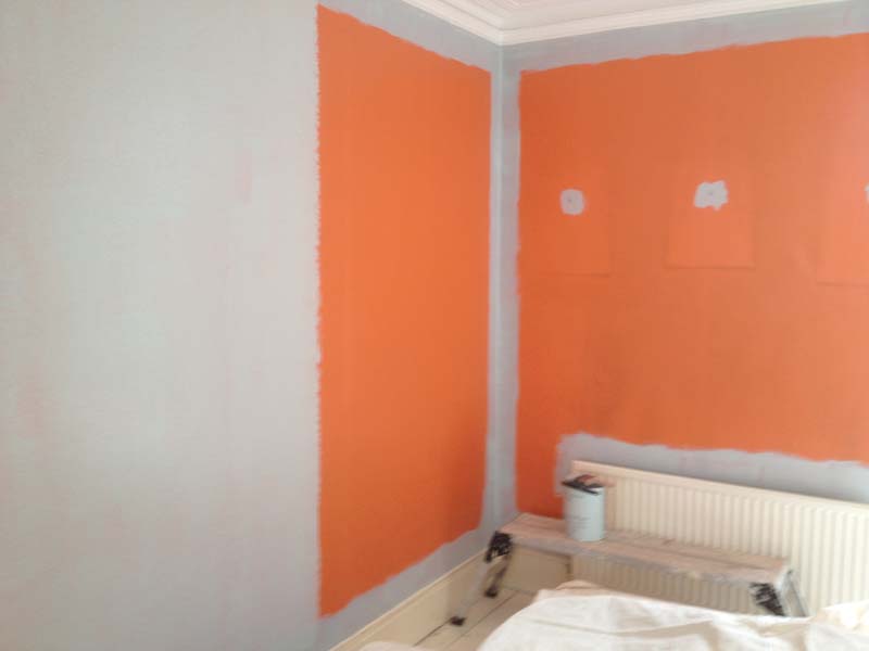 West Hampstead sitting room before redecoration